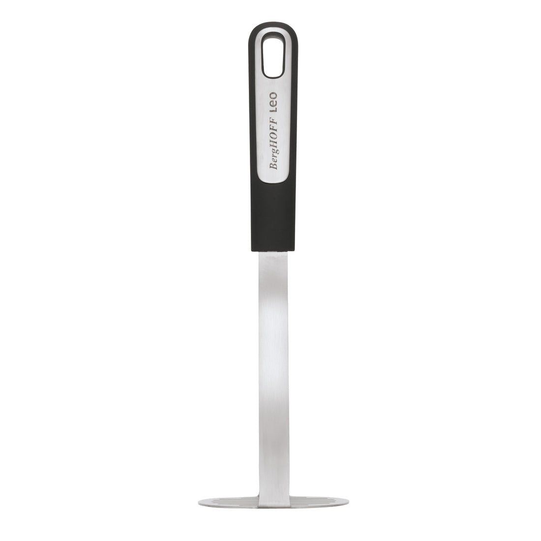 BergHOFF Potato Masher - Graphite Series with Fine Grid Plate and Recycled Plastic Handle