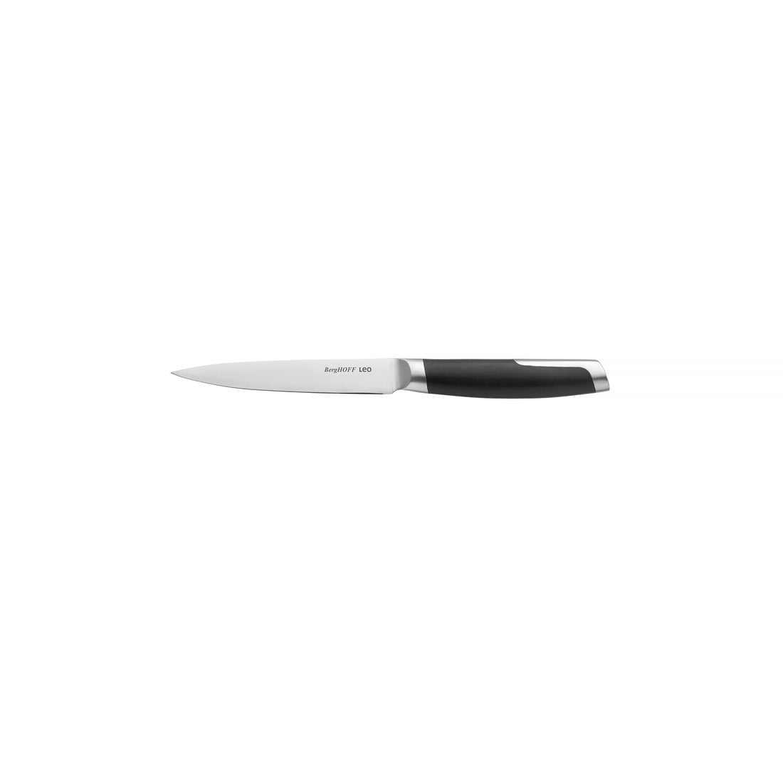 BergHOFF 5-Piece Knife Block - Graphite Series with Asian-Inspired Knives, Sharpener and Magnetic Side