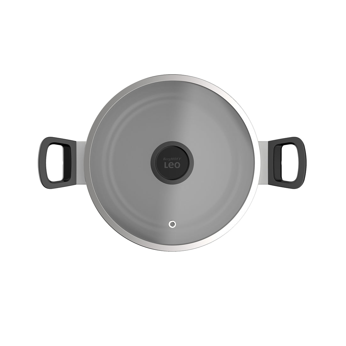 BergHOFF 24cm Stockpot - Glints Spirit Series with Glass Lid & Healthy Non-Stick Coating