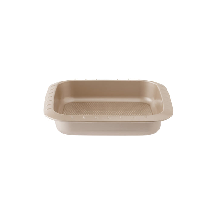 BergHOFF Square Cake Pan 22x22x5cm - Balance Series Non-Stick Carbon Steel with Easy Portion Grid